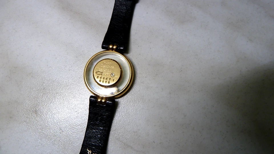 Chopard Happy Diamonds Armband Damen Uhr 750 18 k Gold und Brillianten - Bild 4 von 4