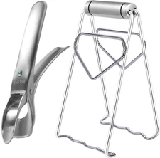 MAKE 304 Stainless Steel Anti-Hot Bowl Dish Plate Gripper Clip Clamp Holder for 