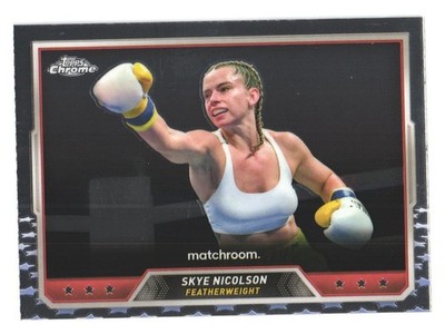 2024 Topps Chrome Boxing Boxen Skye Nicolson
