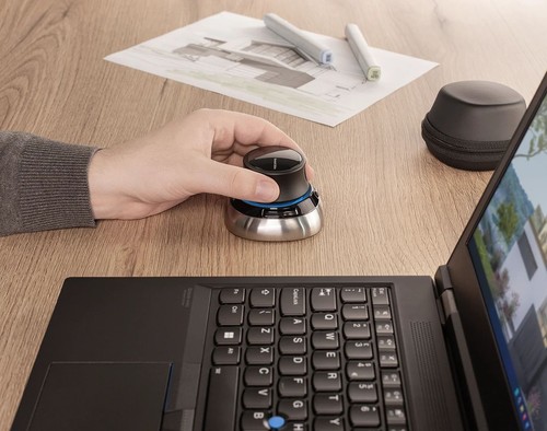 3DX-700115 3Dconnexion SpaceMouse mouse Ufficio RF Wireless + Bluetooth + USB Ty - Foto 5 di 5