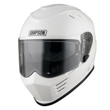 Image of Simpson Venom Solid Full Face Motorcycle Motorbike Touring Helmet ECE 22.06