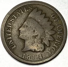 1894 Indian Head Cent Good Condition Penny 1c Cent Better Date - 1461