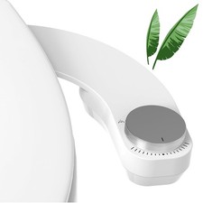 Left Hand Bidet, Ultra-Slim Left Handed Bidet Attachment for Toilet,Adjustabl...