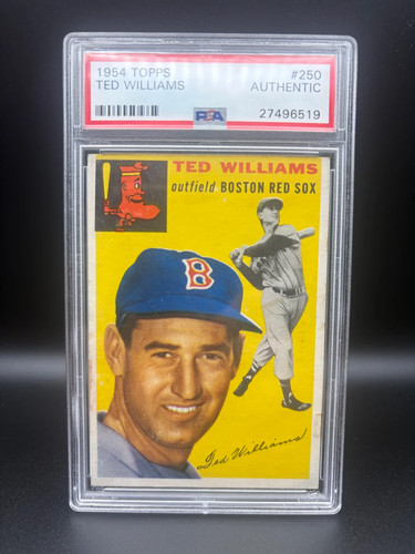 1954 Topps Ted Williams #250 PSA A