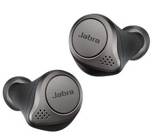 Jabra Elite 75t Active Left Earbud Black Gray OEM Replacement Part