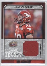 2015 Upper Deck CFL UD Game Jersey Rene Paredes #GJ-RP 0c3