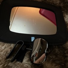 On The Goldbug Baby Car Mirror Black Backseat Rear Facing Infant Safety Mirror