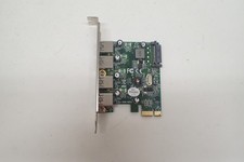 SIIG 4-Port USB 3.0 PCIe Card Adapter JU-P40412-S1 Desktop PC Expansion Card