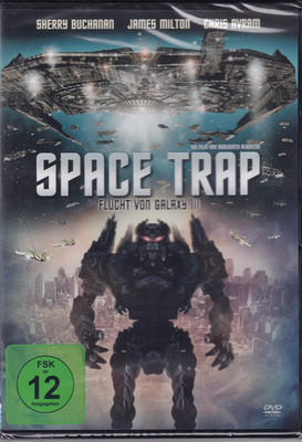 Space Trap Flucht von Galaxy III DVD Sci-Fi Kultfilm Roboter FSK 12 Sealed X1437
