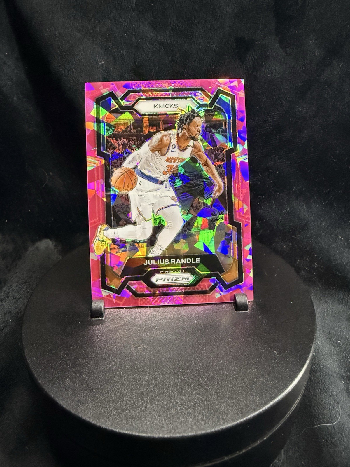2023-24 Panini Prizm - Julius Randle #18 Pink Pulsar Prizm Knicks