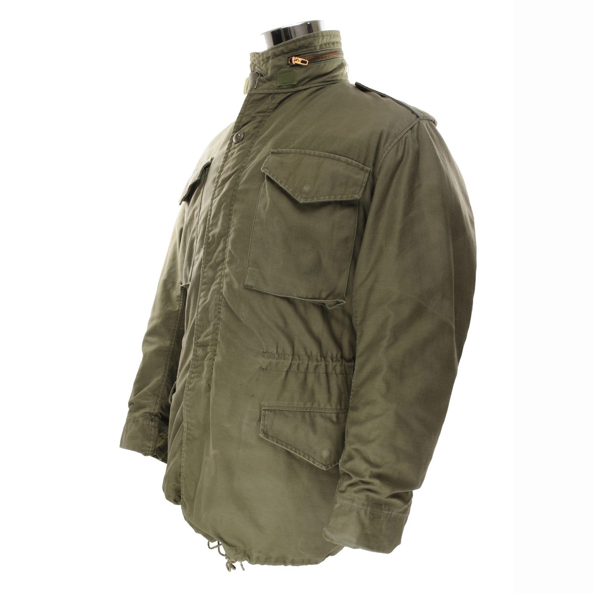 VINTAGE US ARMY M65 M-1965 FIELD JACKET 1982 SIZE SMALL LONG | eBay