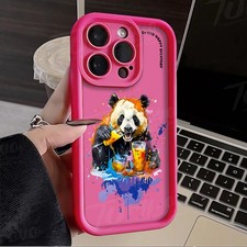Panda Case For iPhone 17/16/15/14ProMax/13/12/11/XR/X/8 ShockProof Phone Cover