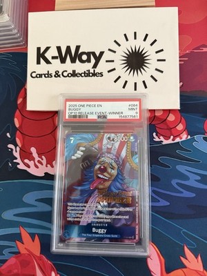 ワンピースカード　英語　Buggy Release Event WINNER Buggy (OP10 Release Event Winner) P-084 One Piece Promotion Cards
