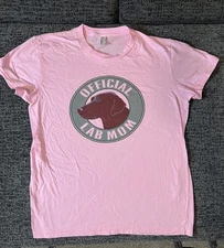 Official Lab Mom - Pink - XL (fits like a L)