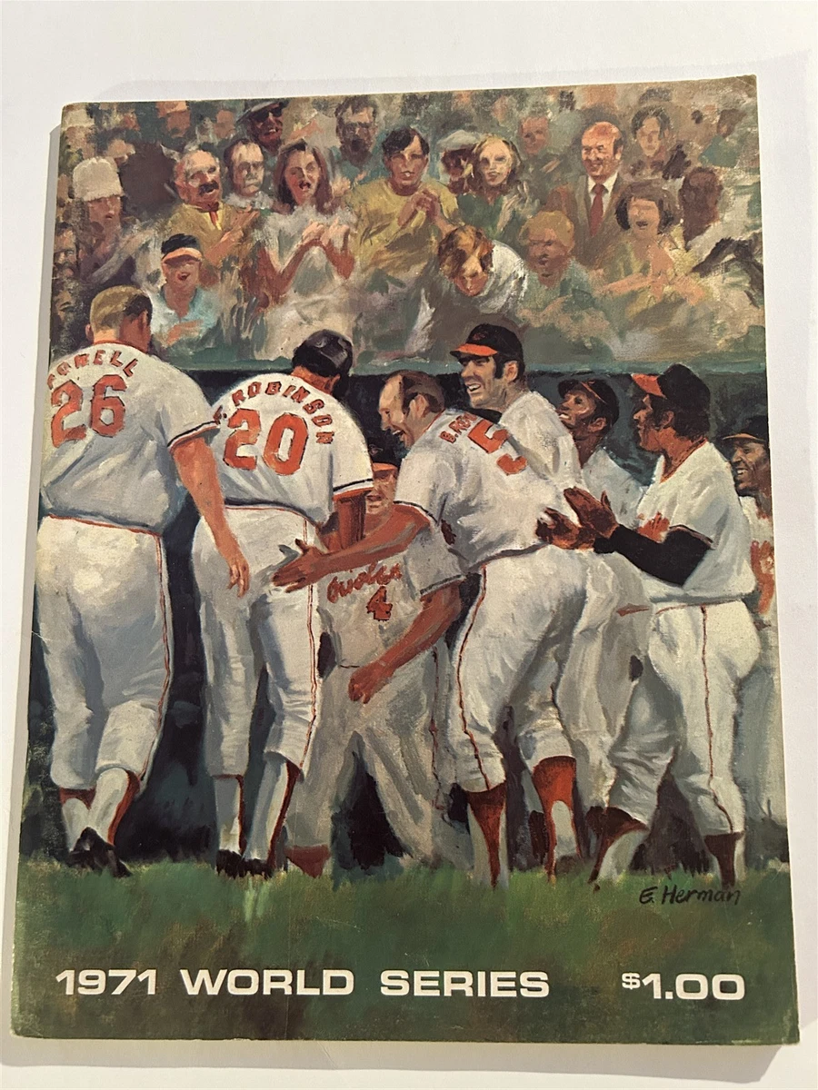 Pittsburgh Pirates 1971 Vintage MLB Programs for sale | eBay