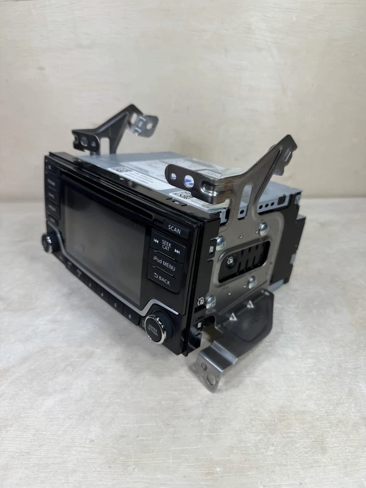 Radio de audio Frontier Sentra 2014-2019 reproductor multimedia de CD pantalla 28185 9BN1A ¡FABRICANTE DE EQUIPOS ORIGINALES! Foto 3 de 4