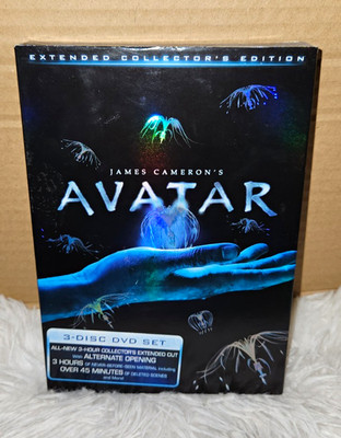 Avatar Extended Collector's Edition 3-Disc DVD Set Widescreen PG-13 2009