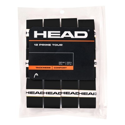 HEAD Prime Tour 12er Pack Tennisovergrip schwarz