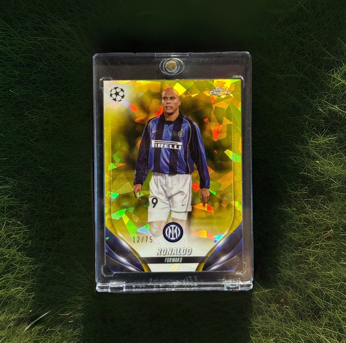 2023-24 Topps Chrome Sapphire UCC Inter Milan Ronaldo Image