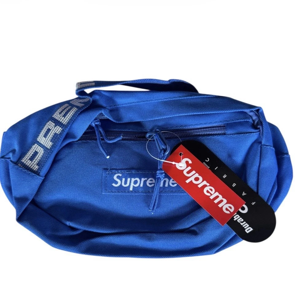 Supreme Blue Bags for Men for sale | eBay