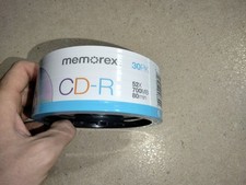 NEW Memorex CD-R 700MB 52x Recordable Discs Spindle 30-Pack FREE SHIPPING