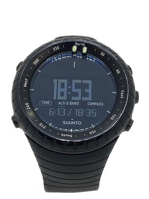 SUUNTO SS014279010 Digital Quarzuhr Outdoor Sport schwarz gebraucht aus Japan