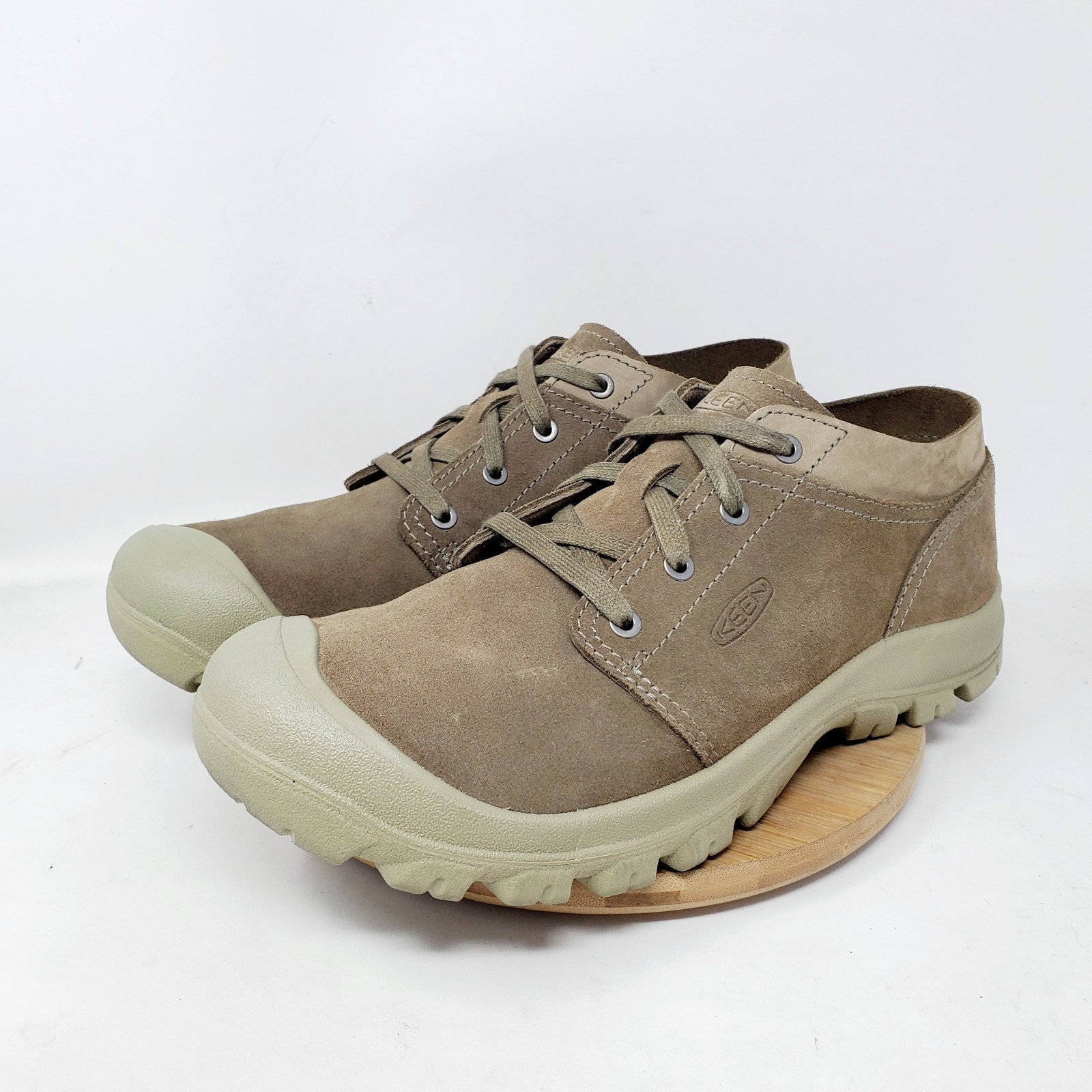 Scarpe KEEN Grayson uomo 13 Oxford marrone stringate basse comode sneaker stivale suola a strappo