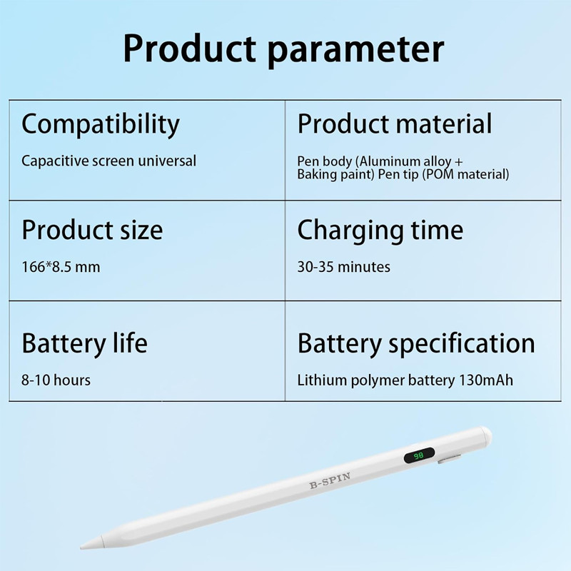 Stylus For Apple Pencil iPad 11/10/9/8 Gen/iPad Air Pro (2018-2026)/iPad Mini6 7 — image 11