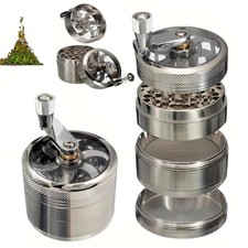 Manual Pepper Grinder Salt Spice Herb Mill Refillable NEW