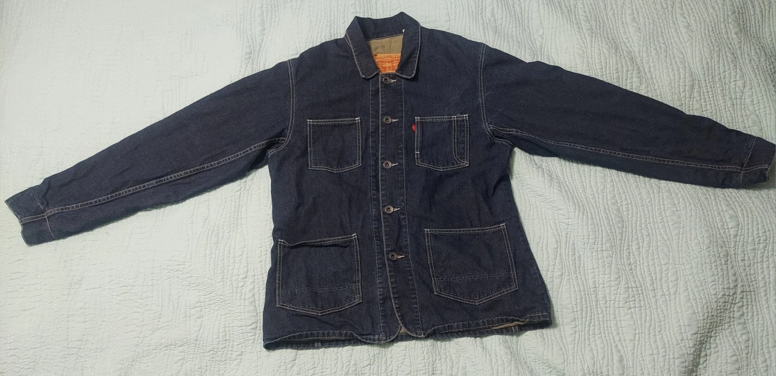Levi Strauss & Co Vintage Denim Jacket Coat