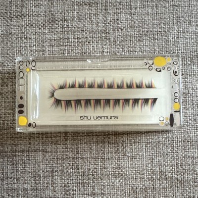 Shu Uemura Primal Mix Strip Eyelashes Black Pink Yellow Full Volume Makeup