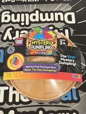 New Neon Tie-Dye Dumpling Squishy RMS Crazy Fun Mystery Dumpling Sealed Viral