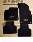 Original Audi A6 C8 A7 4K RS RS6 RS7 Velour Floor Mats Carpets 4pc Set only RHD