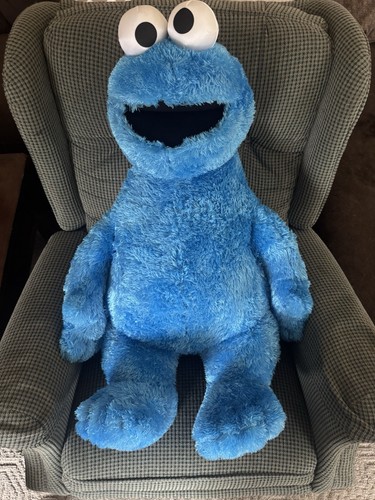 Sesame Street Plush Cookie Monster Large 32” Stuffed Animal