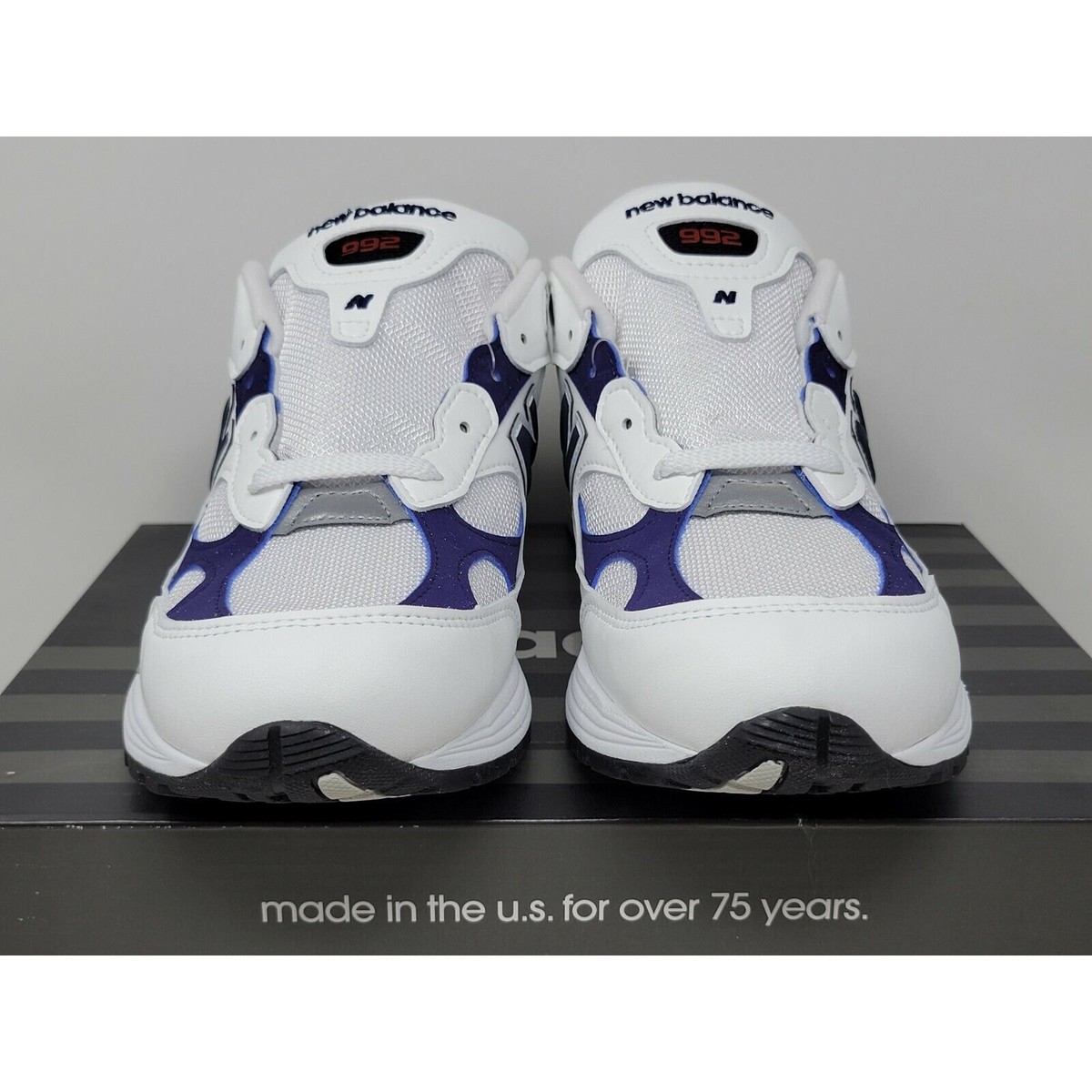 靴 new balance M992EC USA US8.5 Buy New Balance 992 Made in USA 'White Navy' - M992EC | GOAT