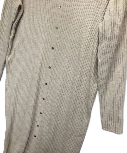 Ameri                    knit dress beige 0192052… - image 4