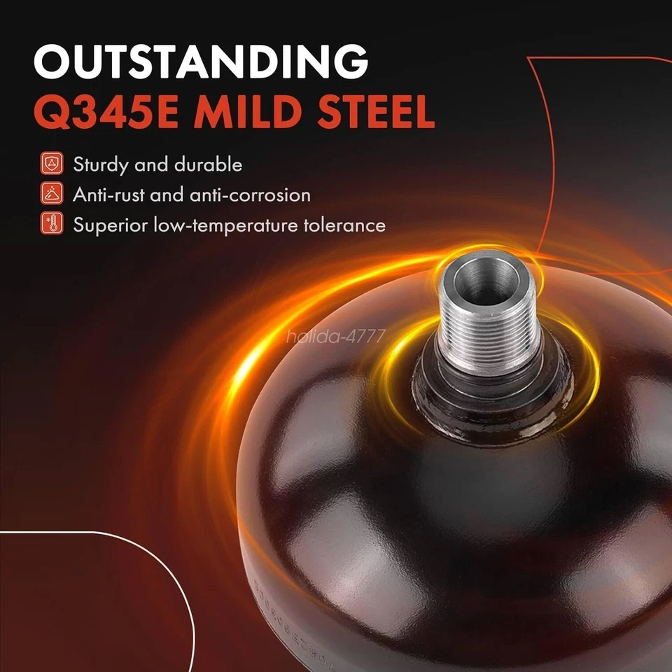 4x Front & Rear Suspension Accumulator Fit Lexus LX570 08-21 Toyota Land Cruiser Foto 4 de 4