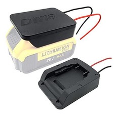 Adapter for Dewalt 18V/ 20V Max Battery Dock Adaptor Power Mount Dock Holder