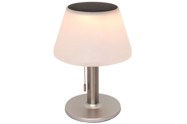 Kynast Solar Led Tischlampe Tischleuchte Garten Leuchte Lampe Zugschalter-image