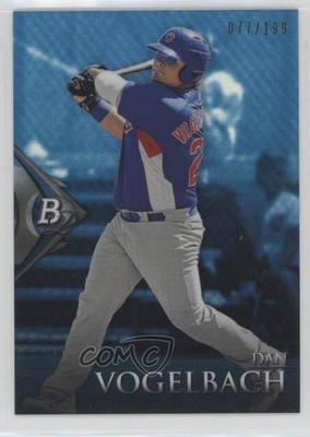 2014 Bowman Platinum Chrome Prospects Sapphire 77/199 Daniel Vogelbach Dan 1u0