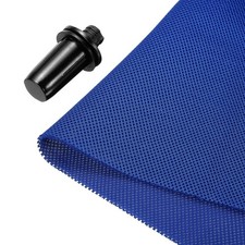 MECCANIXITY Speaker Grill Cloth 20 x 63 Inch Stereo Mesh Fabric Blue