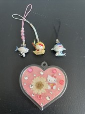 Hello Kitty Vintage Charms Lot of 3 And Acryl...