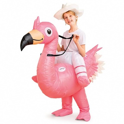 AirSuit Pink Flemish Inflatable Costume for Kids | Size 120 to 150cm