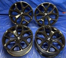 2018 Dodge Challenger Set Of 4x Gloss Black Oem Rims 20x8 24mm