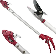 2 Feet Cut and Hold Tree Pruner, Rotation Pole 2 Pruner 