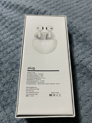 Plug Pro6 Bluetooth Wireless Earphones Brand New - Picture 2 of 5