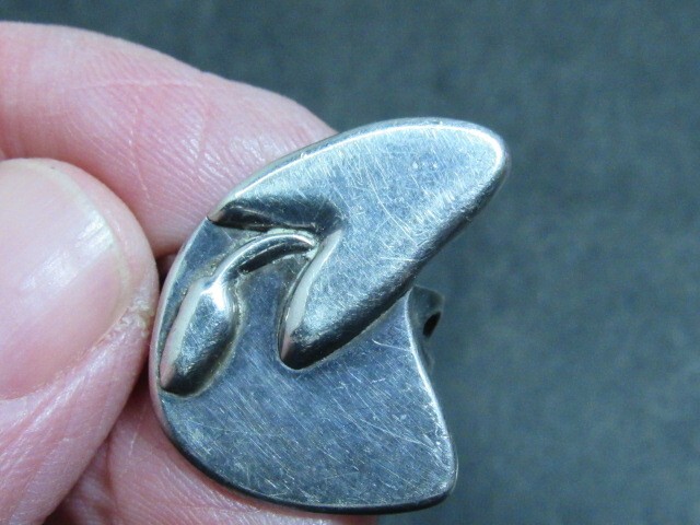 artisan sterling silver ring - image 9