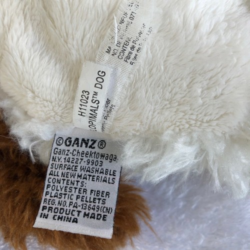 Ganz Peluche per Cani Peluche Peluche Sacchetto Piedi Morbidi 10" - Foto 9 di 9