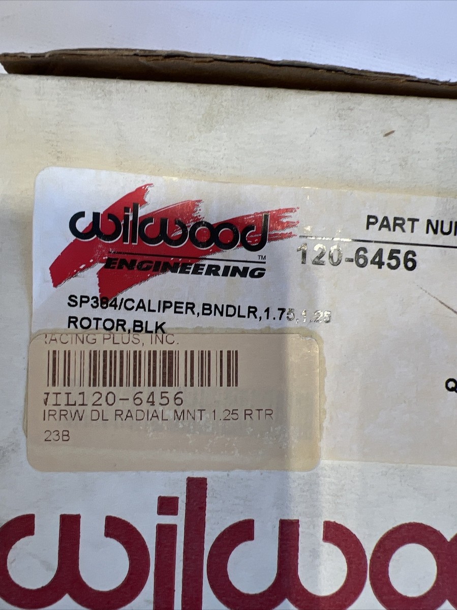 Wilwood DL II Caliper 1.75/1.25 Wilwood DL II Caliper 1.75/1.25