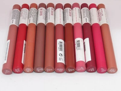 MAYBELLINE SUPER STAY INK CRAYON LIPSTICK - CHOOSE YOUR SHADE